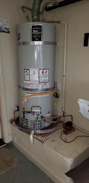 Water heater installation
